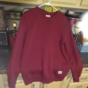 Hurley Sweater Maroon Color